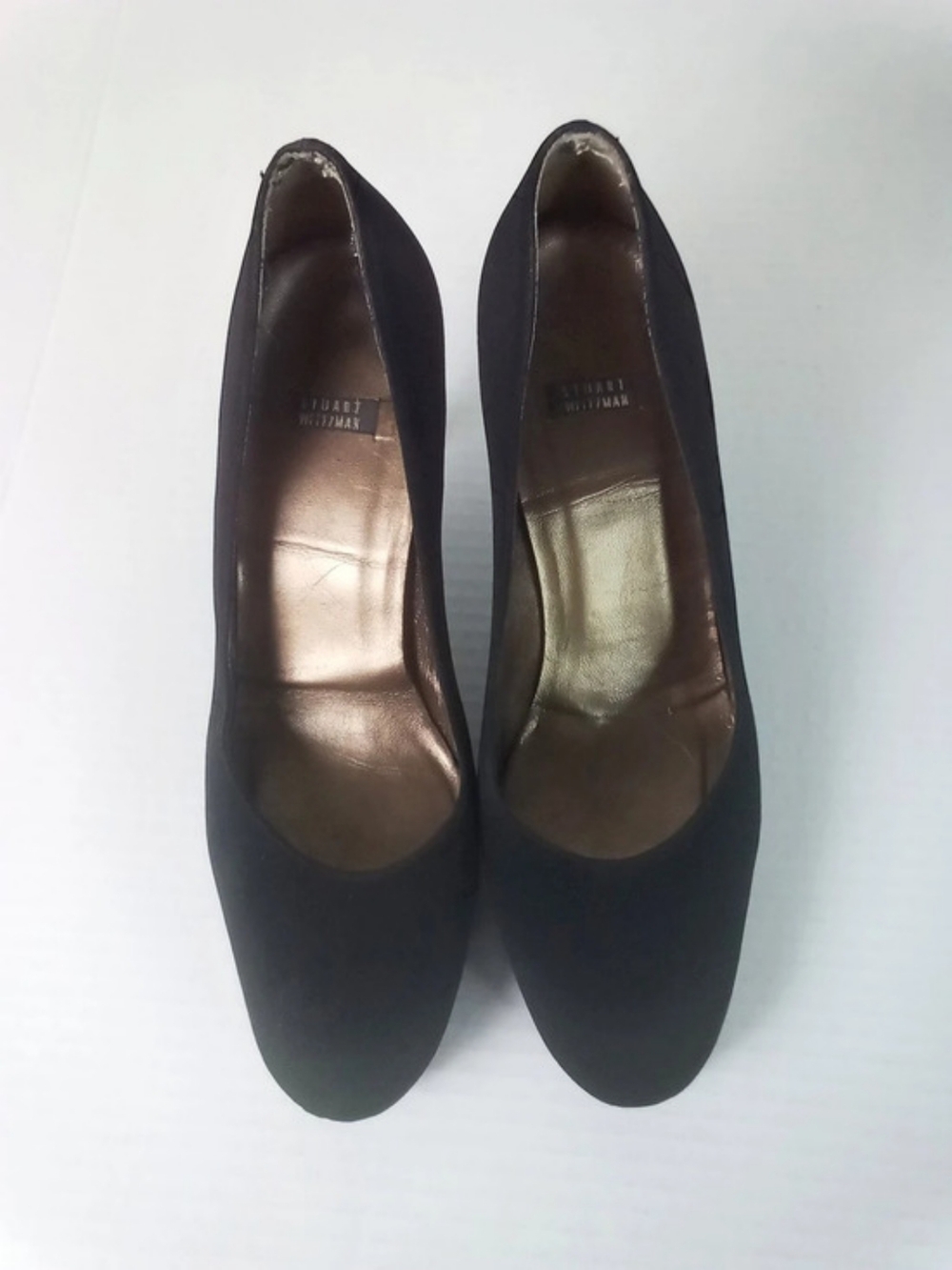 Stuart Weitzman Platswoon Black Platform Pumps Tortoise Platform And Heel Classy